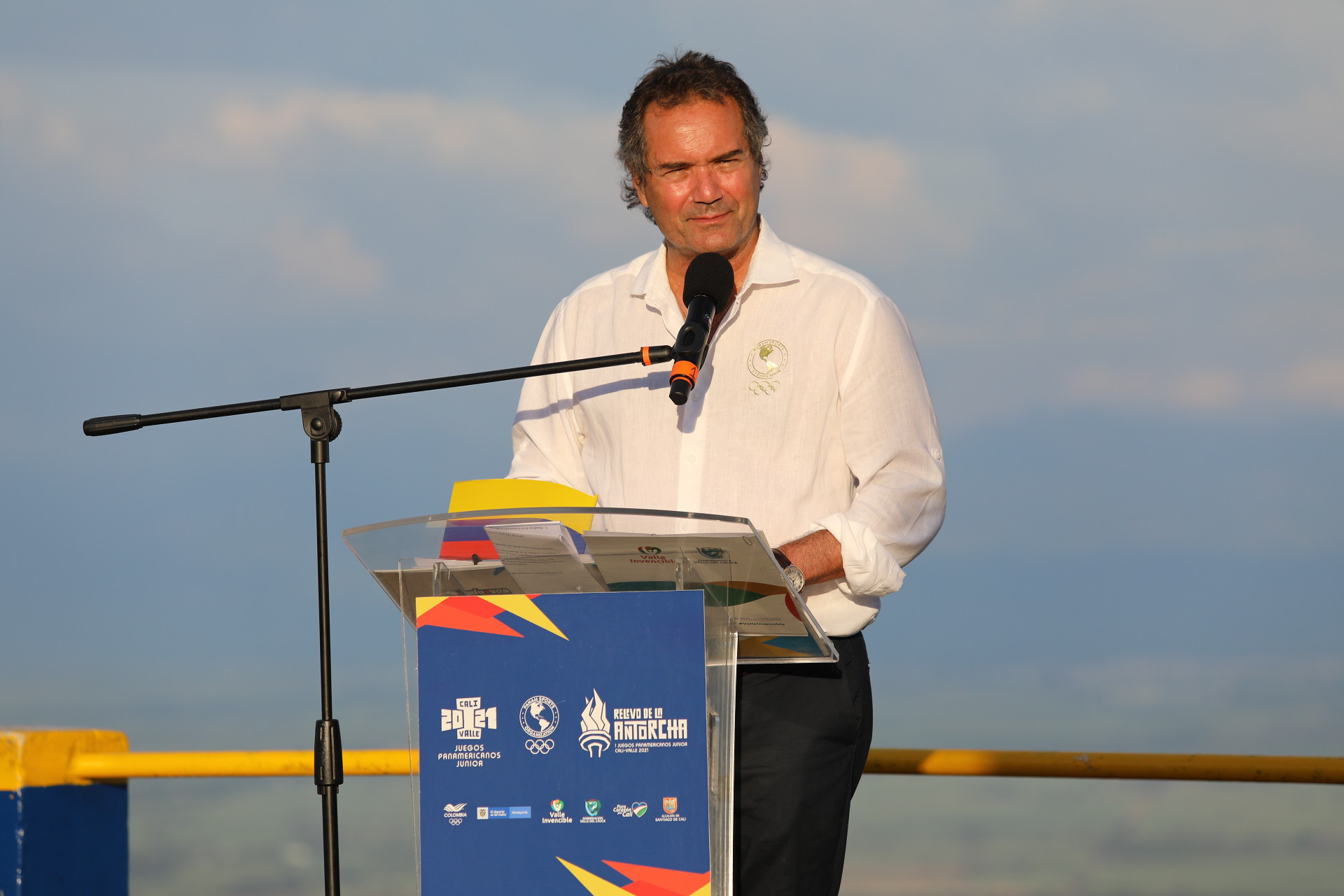 Panam Sports President Neven Ilic spoke at the ceremony ©Panam Sports