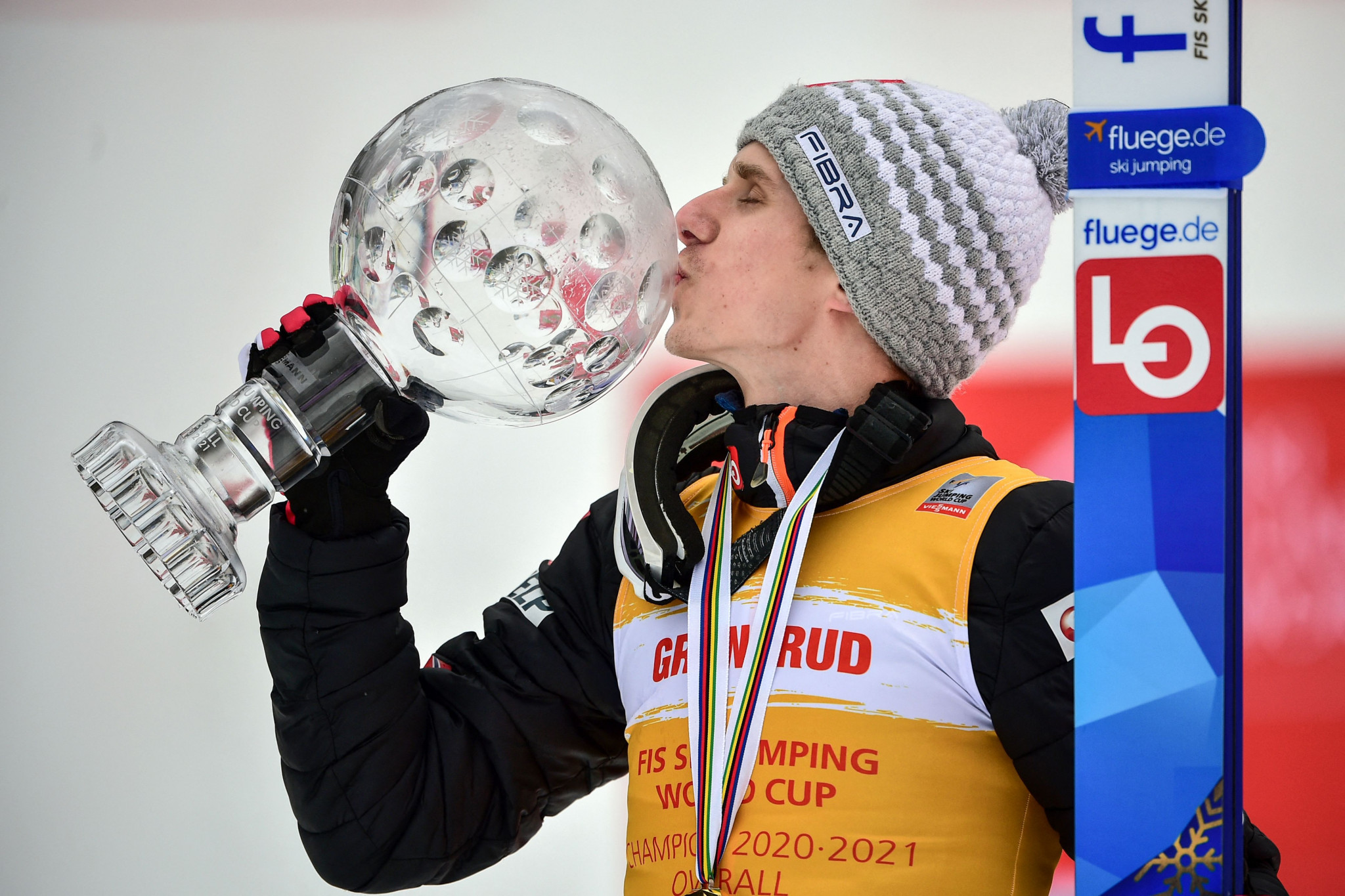 Halvor Egner Granerud won the crystal globe last season ©Getty Images