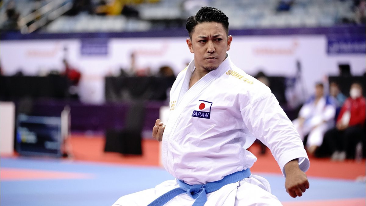 Three-time defending world champion and Olympic gold medallist Ryo Kiyuna cruised into the kata final ©WKF