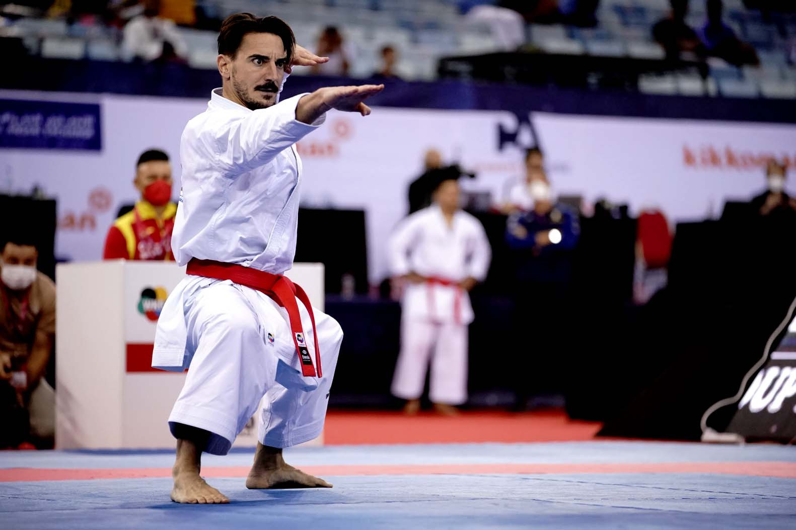 Spain's Damian Quintero will bid to avenge his defeat to Ryo Kiyuna at Tokyo 2020 in the world final ©WKF