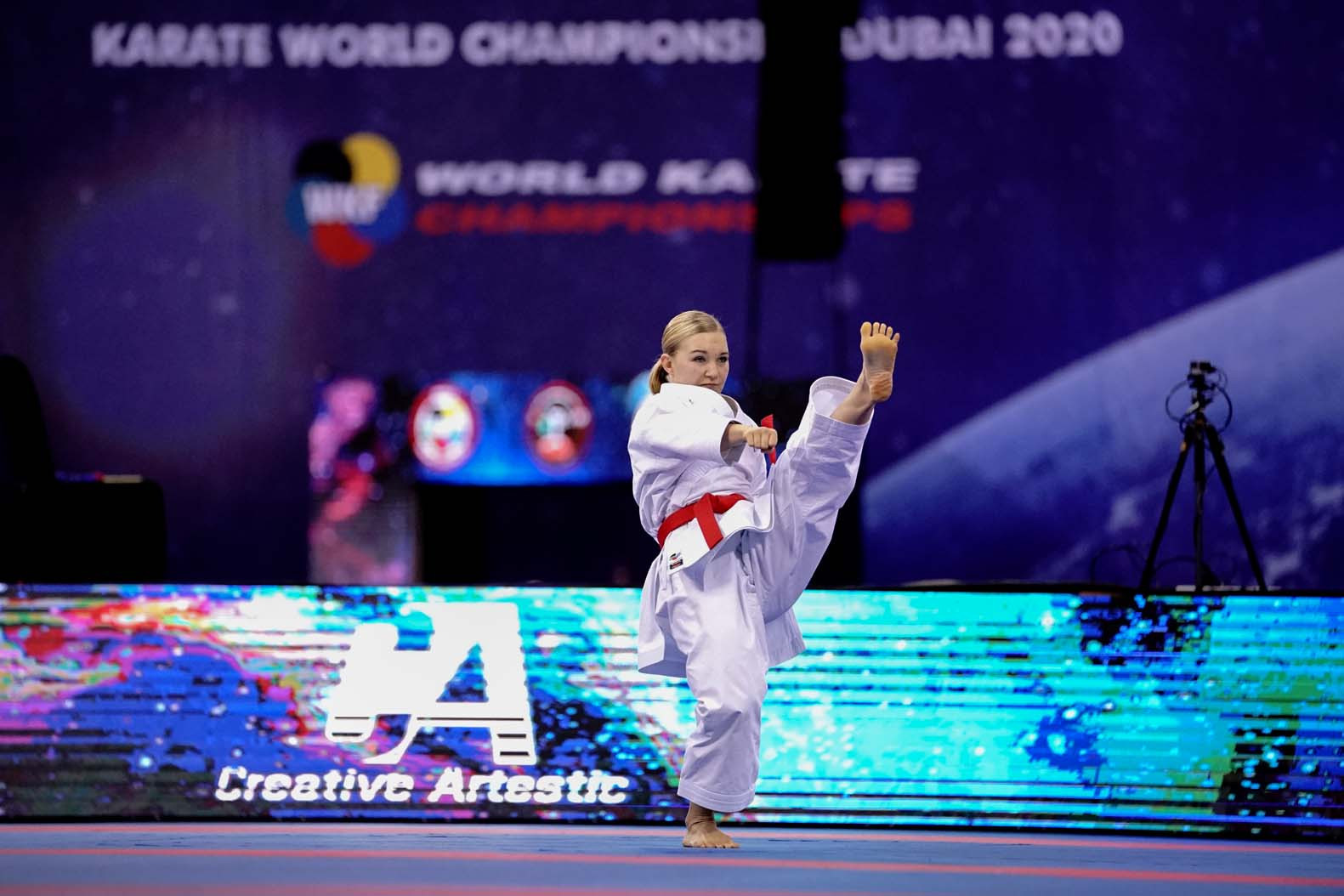 Kata headlined the third day of competition at the World Championships in Dubai ©WKF