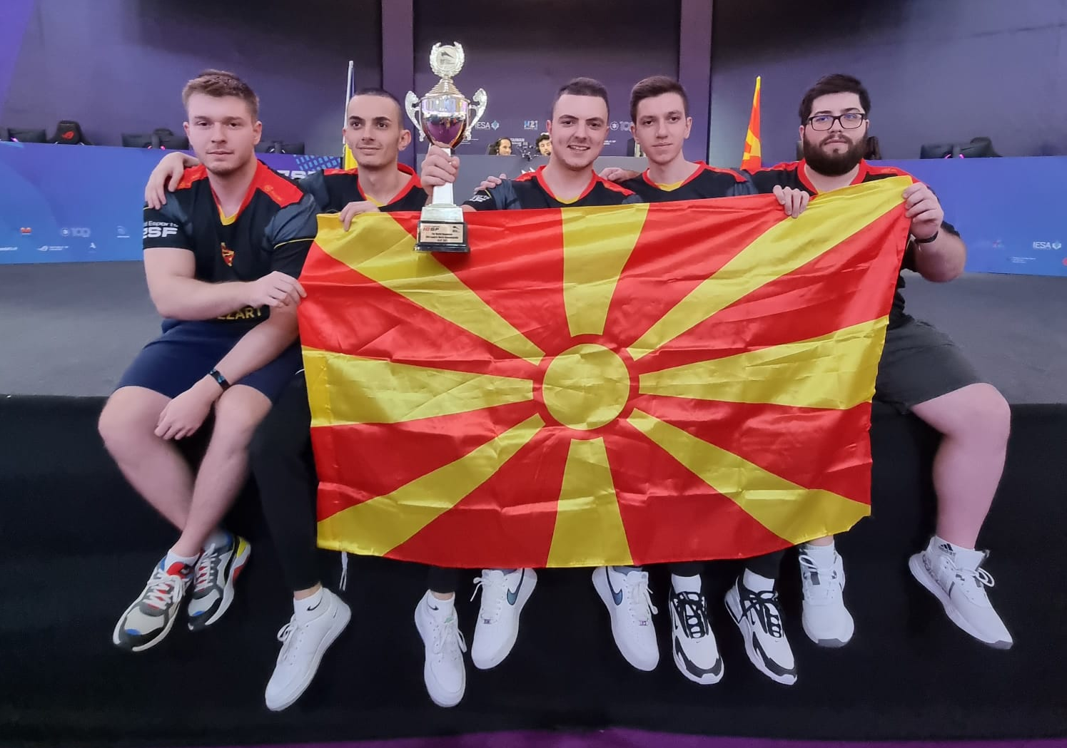 North Macedonia win CS:GO title as three champions crowned at IESF World Championships