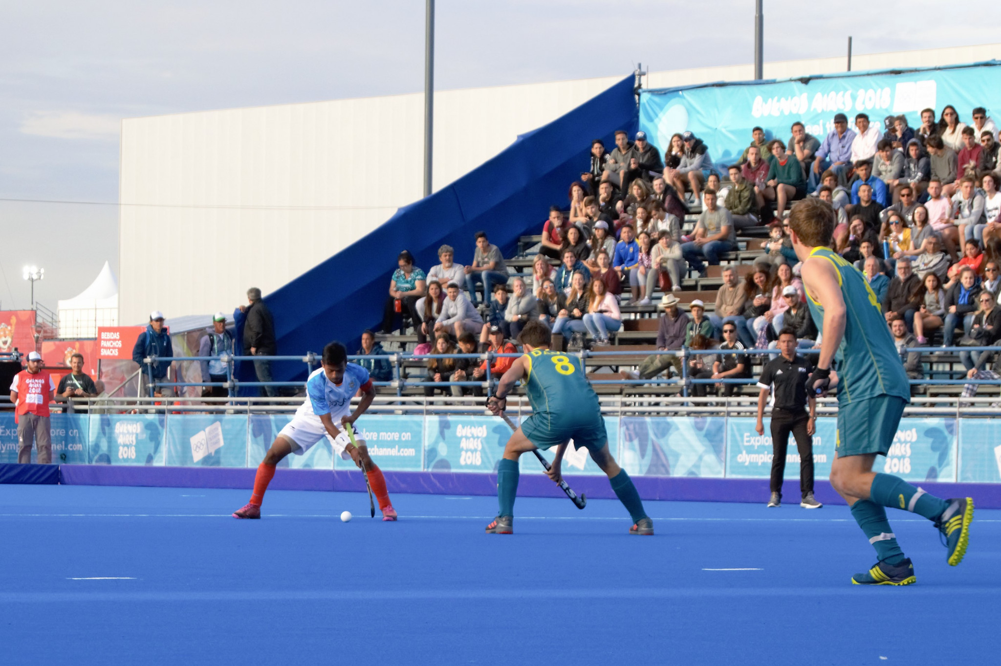 Hockey5s was contested at the 2018 Summer Youth Olympic Games in Buenos Aires and proved to be a popular attraction ©Getty Images