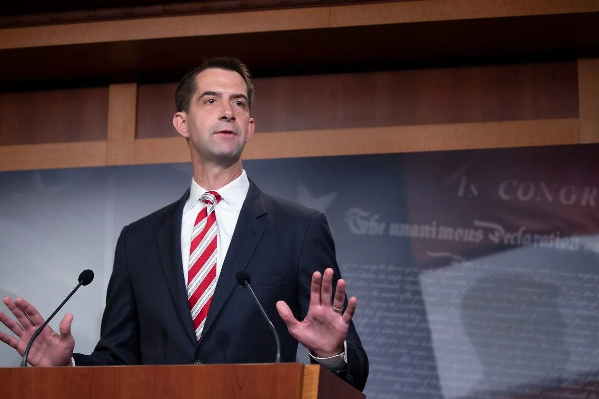 Republican Senator Tom Cotton, a long-time critic of China, has claimed only a full boycott involving US athletes of Beijing 2022 will have any impact ©Getty Images