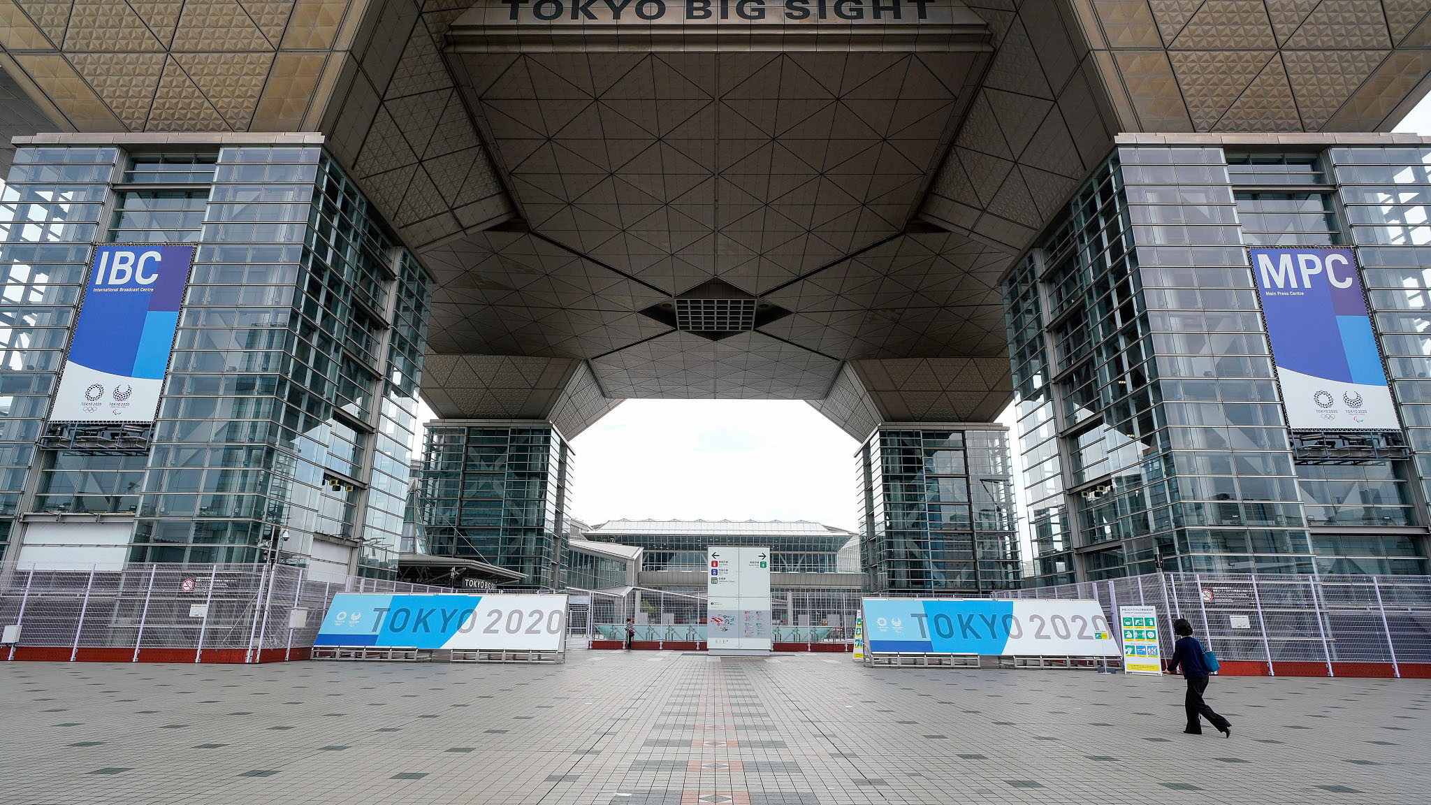 The IBC for the re-arranged 2020 Olympic and Paralympic Games was located at the Tokyo Big Sight ©OBS