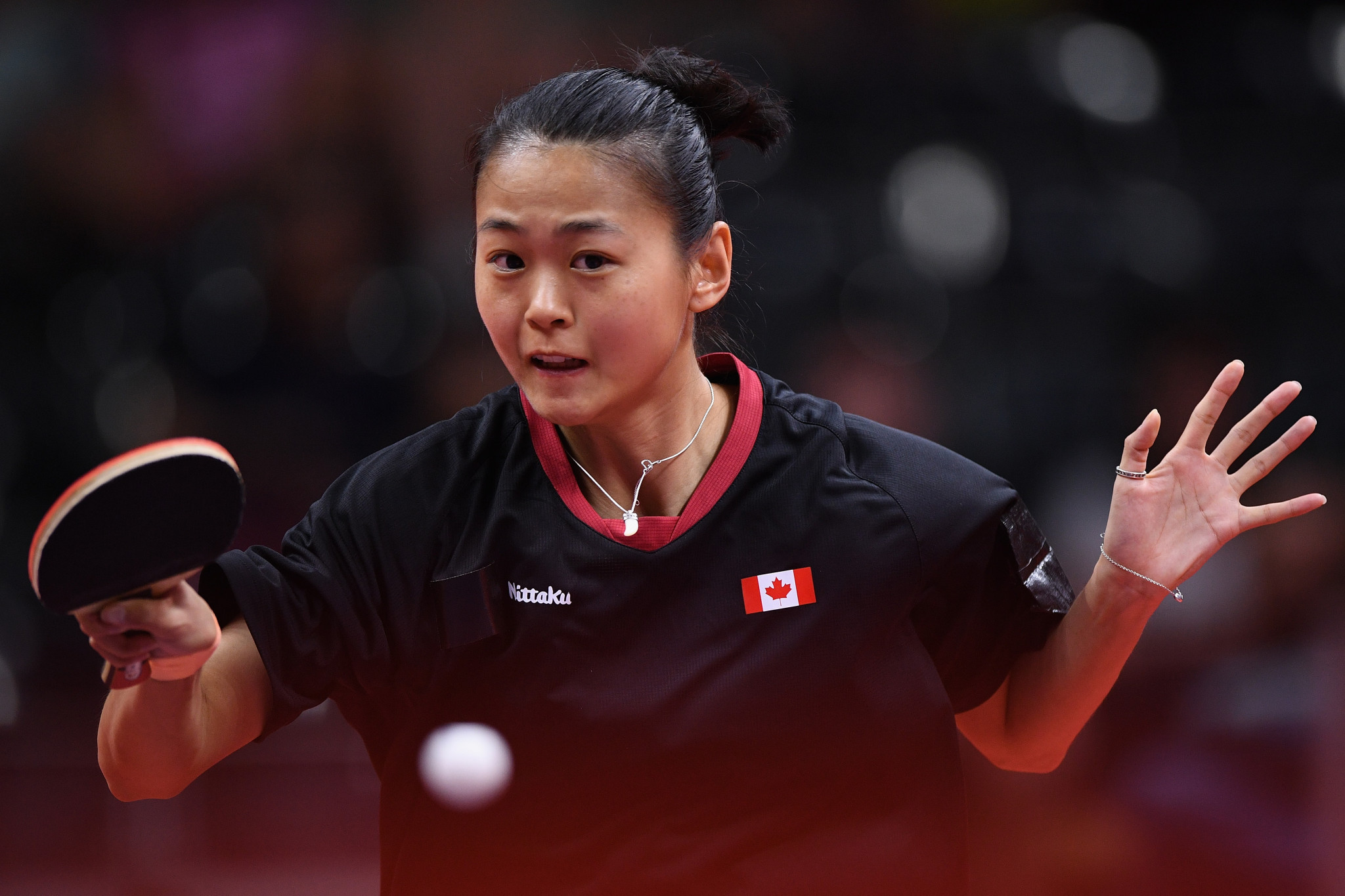 Zhang Mo secured two wins as Canada overcame Argentina in the quarter-finals of the women's team competition ©Getty Images