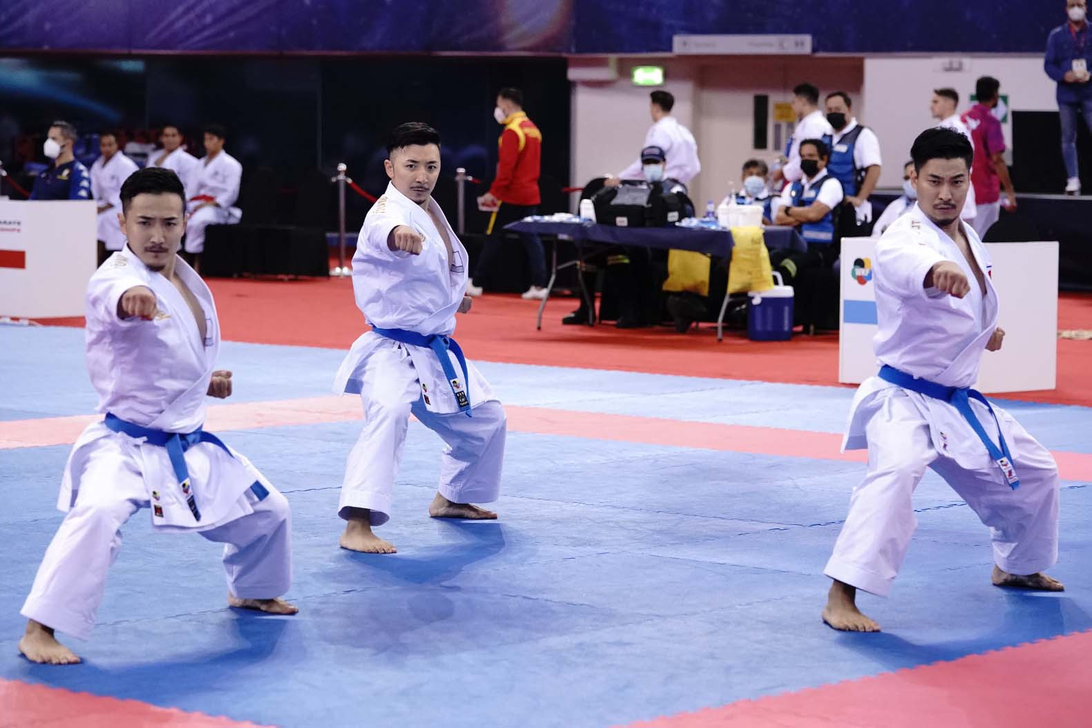 Japan will take on Spain for men's team kata gold for the second straight World Championships ©WKF