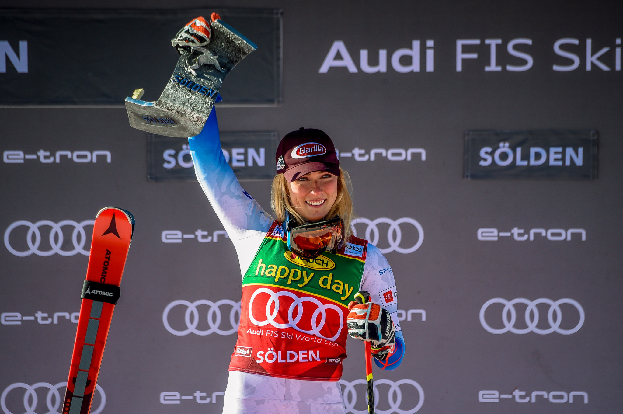 Mikaela Shiffrin already has one World Cup win this season ©Getty Images