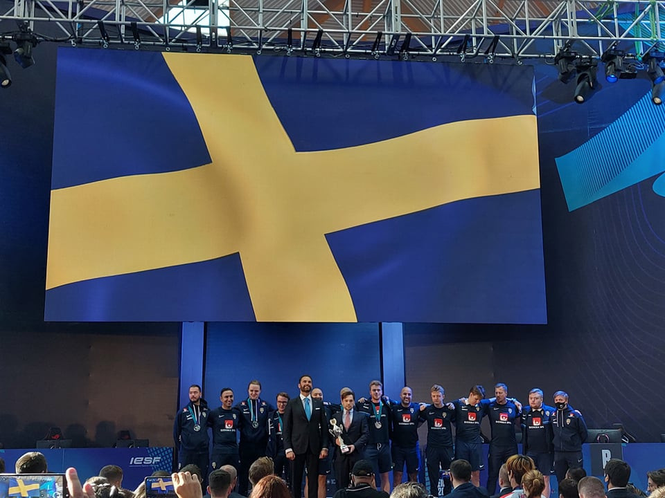 Sweden were crowned overall champions at the IESF World Championship Finals ©ITG