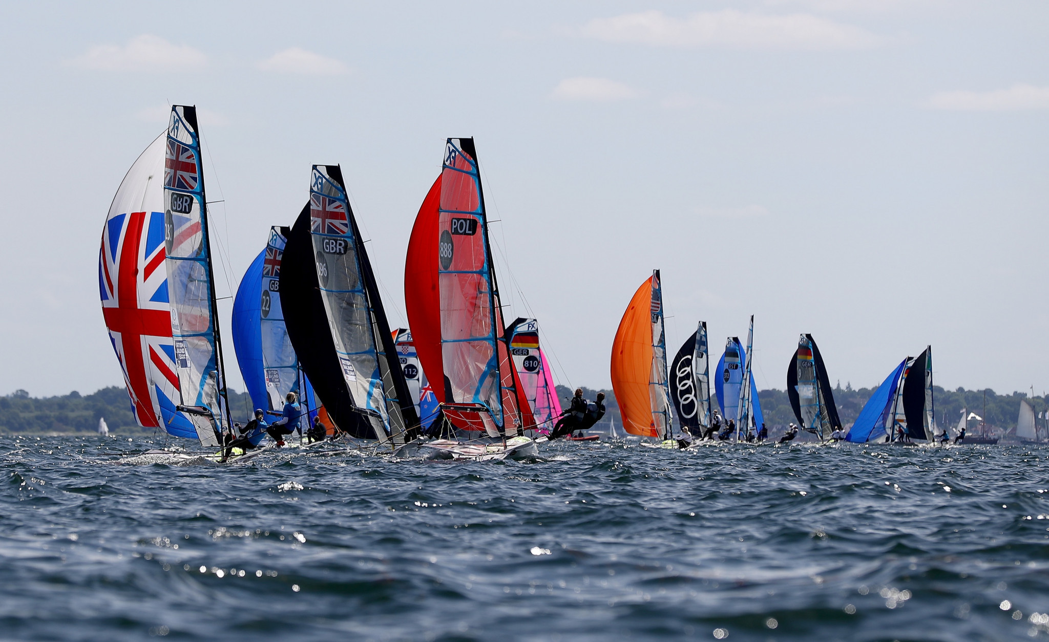 Van Aanholt and De Ruyter extend 49erFX lead on penultimate day of World Championships