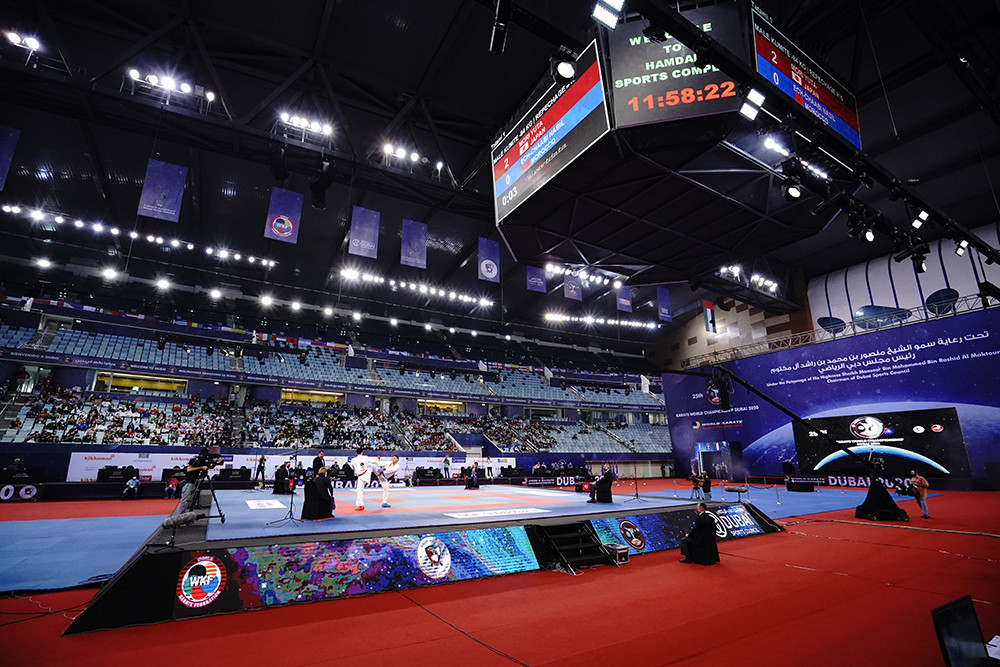 The Championships will conclude with finals of the team competitions ©WKF
