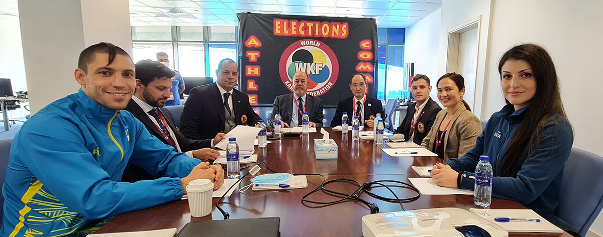 Discussions on the new format for the World Championships took place during the first meeting of the newly-composed Commission ©WKF