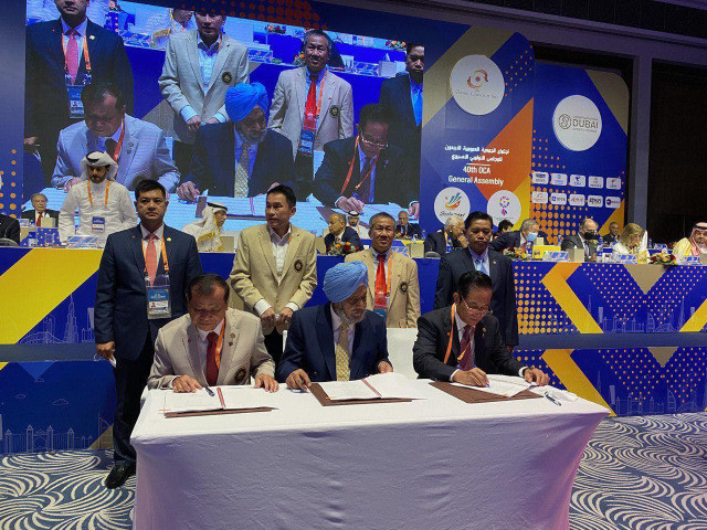 Cambodia has been awarded the 2029 Asian Youth Games at the OCA General Assembly in Dubai ©NOCT