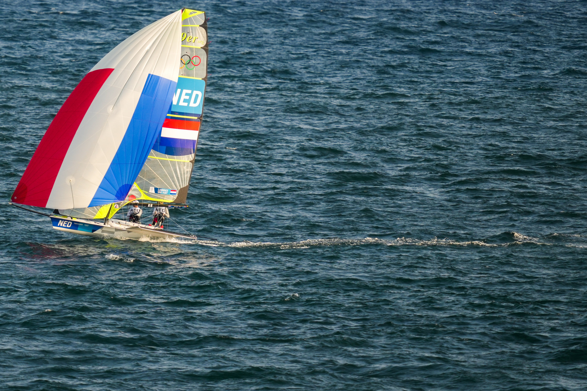 Dutch celebrate double success at 49er, 49erFX and Nacra 17 World Championships