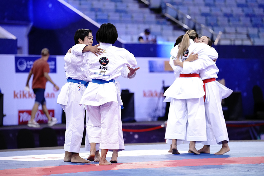 Japan are kata kingpins as Karate World Championships conclude in Dubai