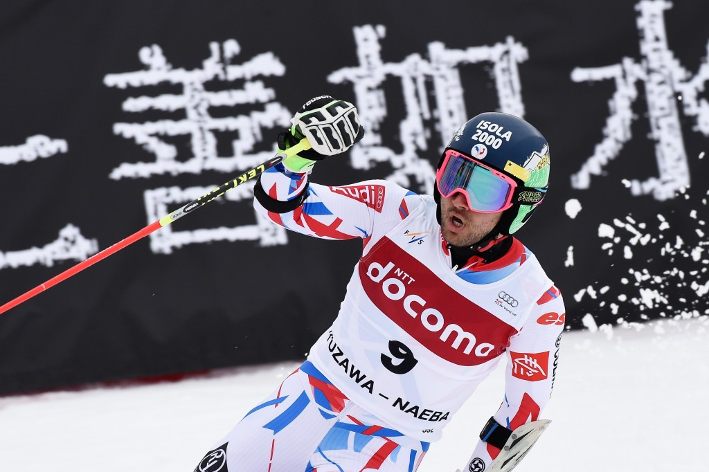 Mathieu Faivre ensured a French one-two in the giant slalom competition