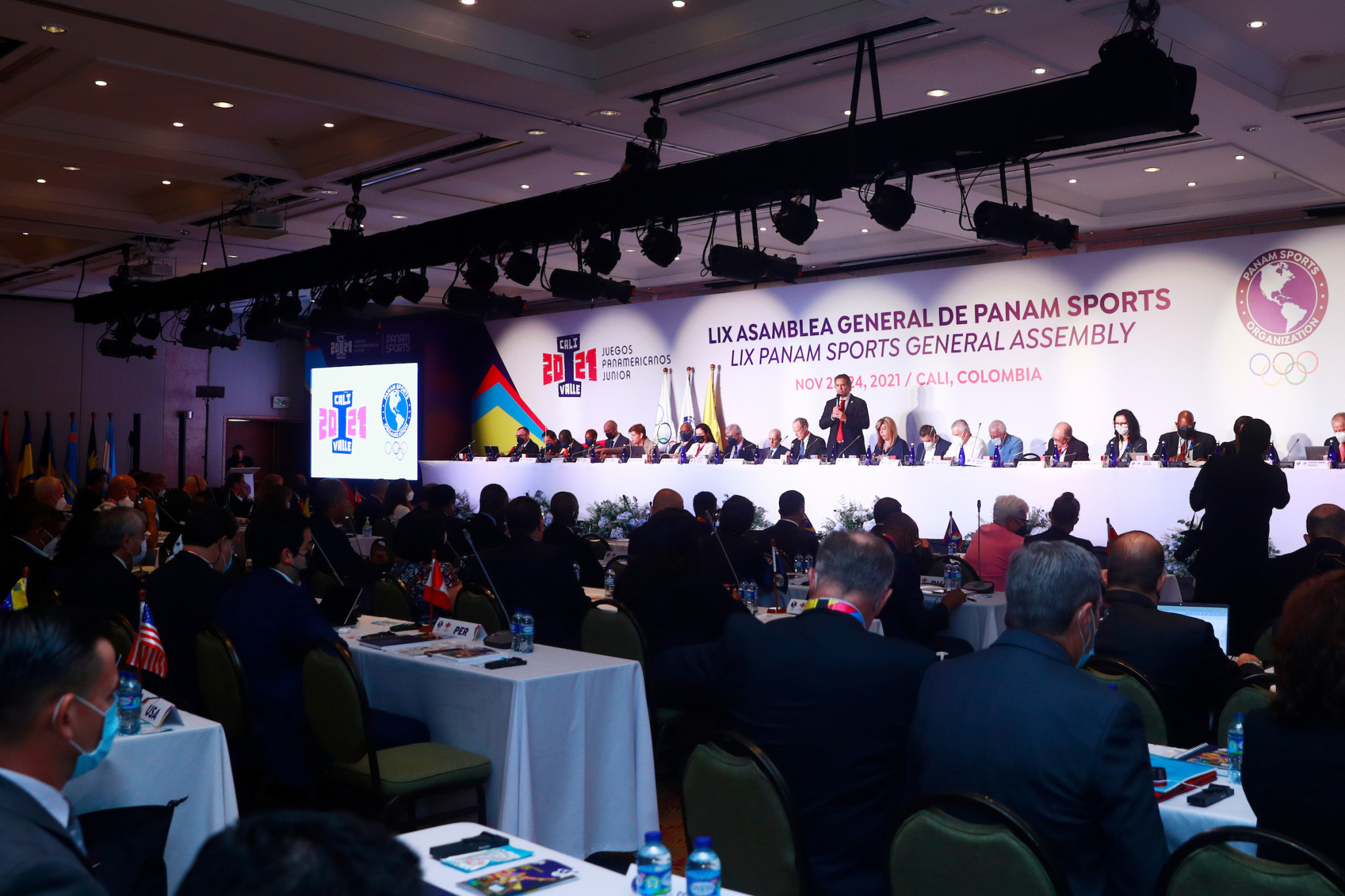 The General Assembly welcomed representatives from all 41 Panam Sports member countries and territories ©Agencia.XpressMedia