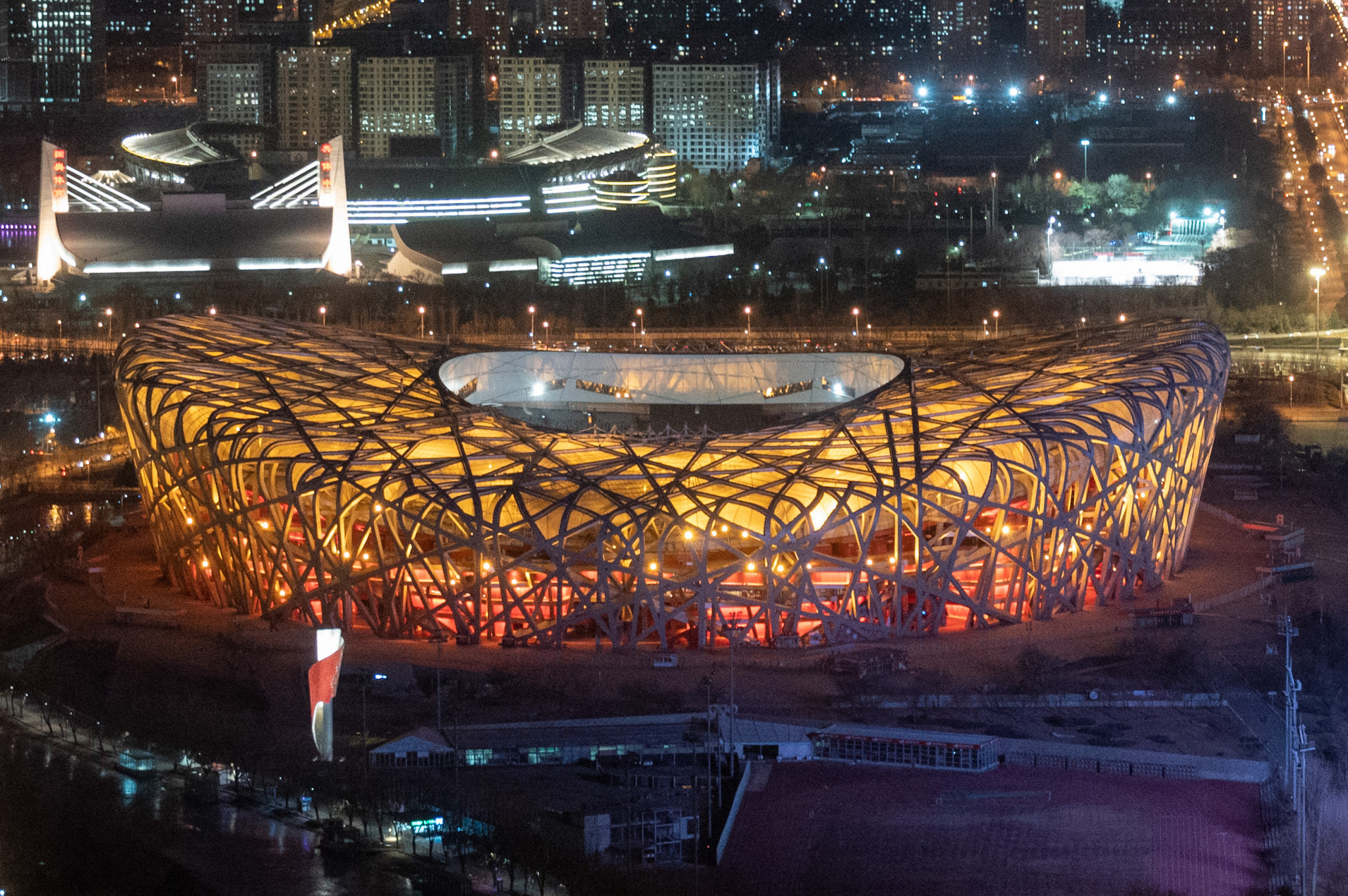 The Beijing National Stadium is set to host the Winter Olympic Games Opening Ceremony on February 4 ©Getty Images