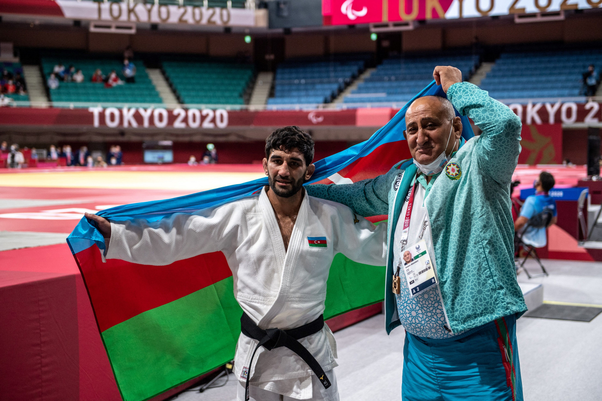 Azerbaijan National Paralympic Committee President opens judo club in Baku