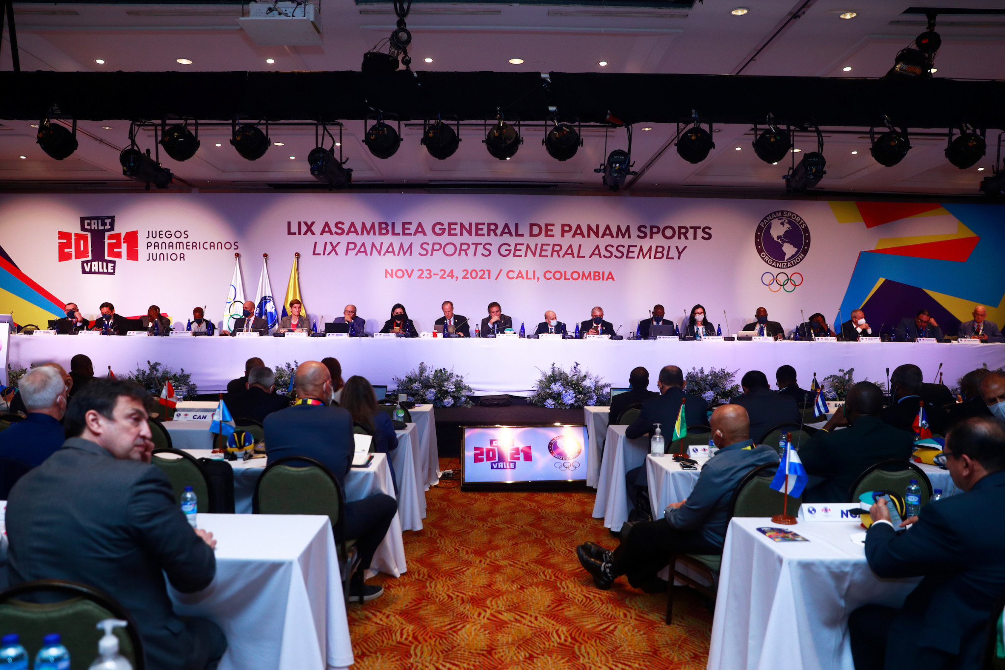 The 59th Panam Sports General Assembly reached its conclusion today at the InterContinental Hotel in Cali ©Agencia.Xpress Media