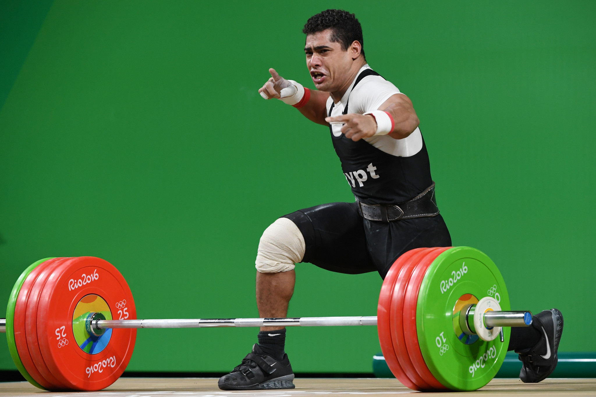Mohamed Ehab won a bronze medal at Rio 2016, but most hope Egypt pays $160,000 if he is to be able to compete at next month's World Championships ©Getty Images