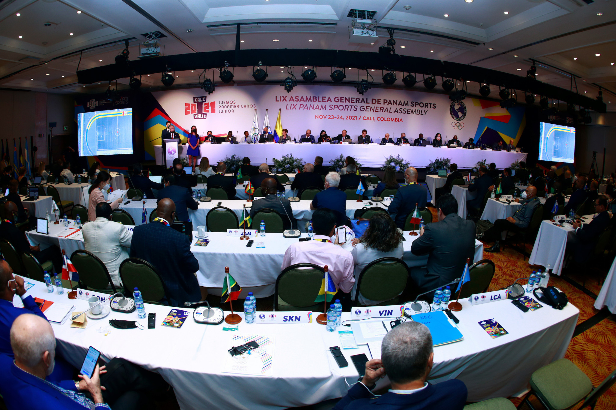 Representatives from Panam Sports' 41 nations and territories attended and it was announced that Santiago will host the next General Assembly @Agencia.XpressMedia 