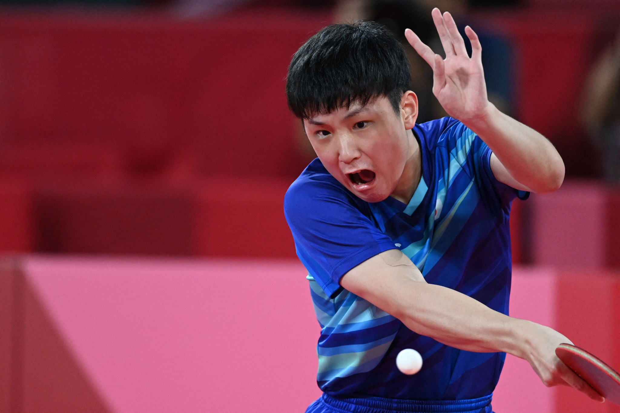 Cuña Materialismo intersección Second seed Harimoto suffers early exit at World Table Tennis Championships