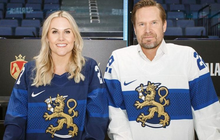 Finland have revealed the design of the jerseys their ice hockey teams will wear at the 2022 Winter Olympic Games ©Twitter
