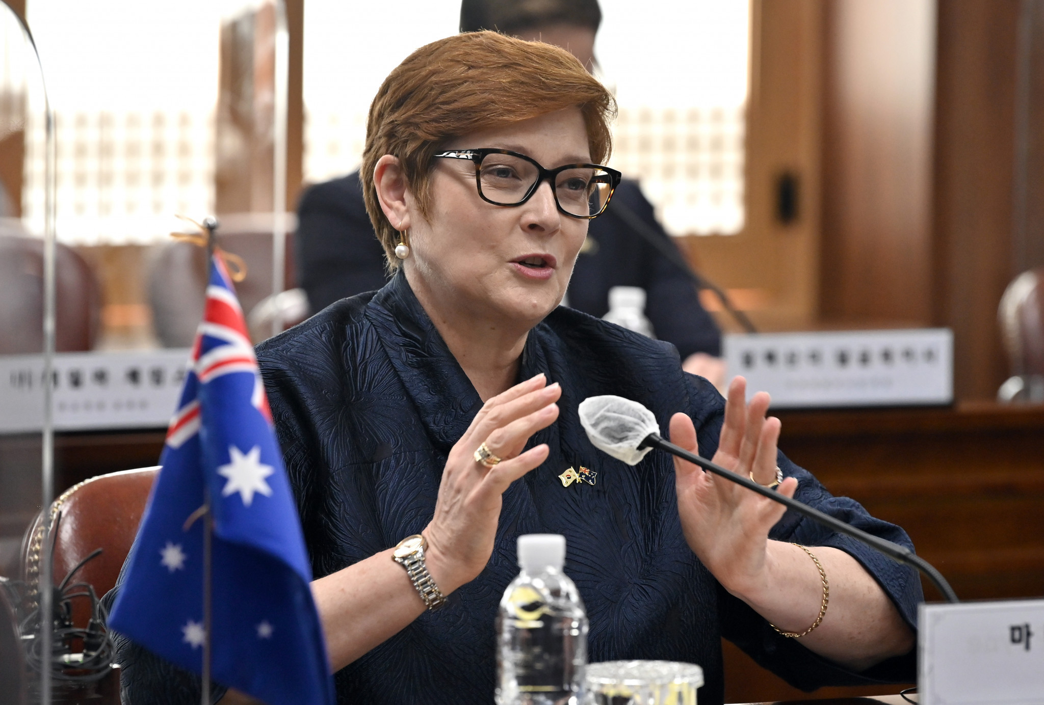 Australian Foreign Minister Marise Payne will not attend the 2022 Winter Olympic Games in Beijing, it has already been decided ©Getty Images