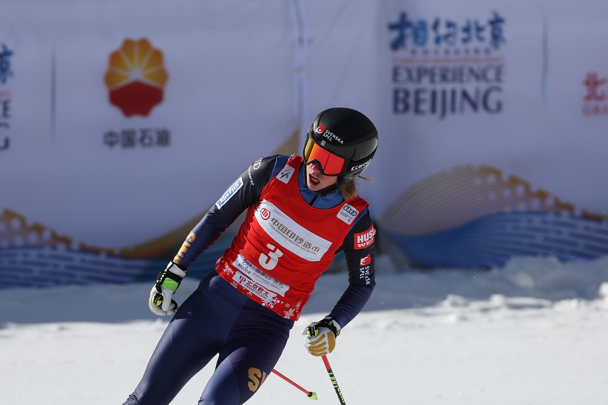 Näslund tops qualification at Ski Cross World Cup opener on Beijing 2022 course