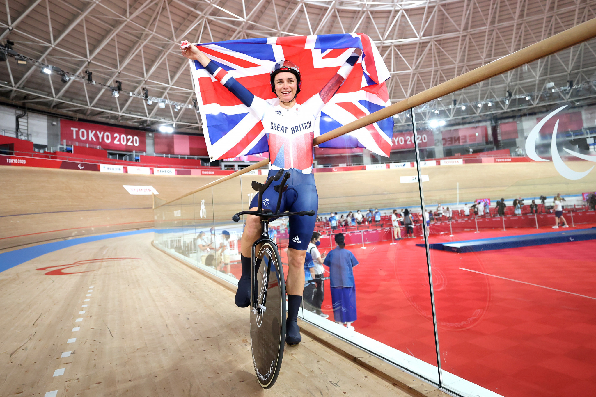 Dame Sarah Storey has won Paralympic medals for Britain both before and after becoming a mother ©Getty Images  