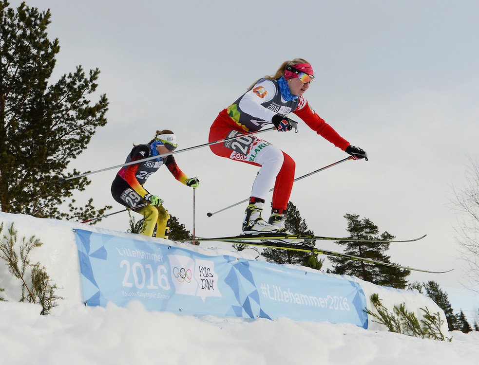 Cross-country cross made its Winter Youth Olympic Games debut this morning ©YIS/IOC