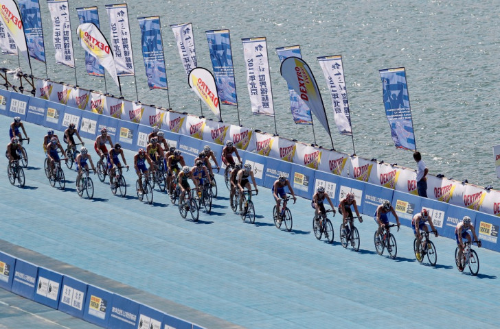 Australia were the dominant nation at the World Paratriathlon Event in Yokohama ©Getty Images