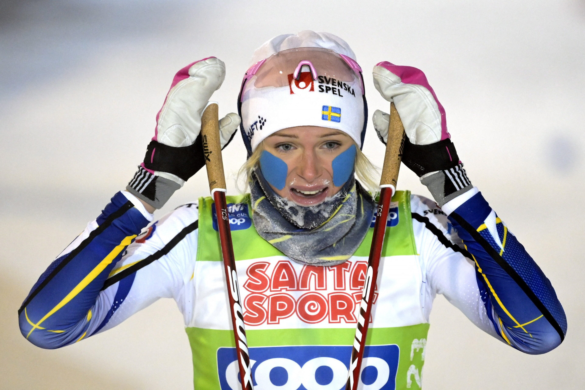 Frida Karlsson was more than 13 seconds quicker than her rivals ©Getty Images