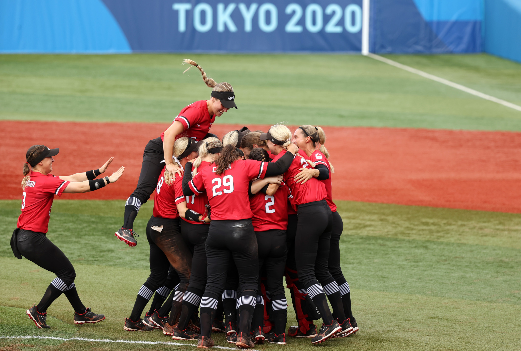 Canada won a the softball bronze medal at the Tokyo 2020 Olympics ©Getty Images