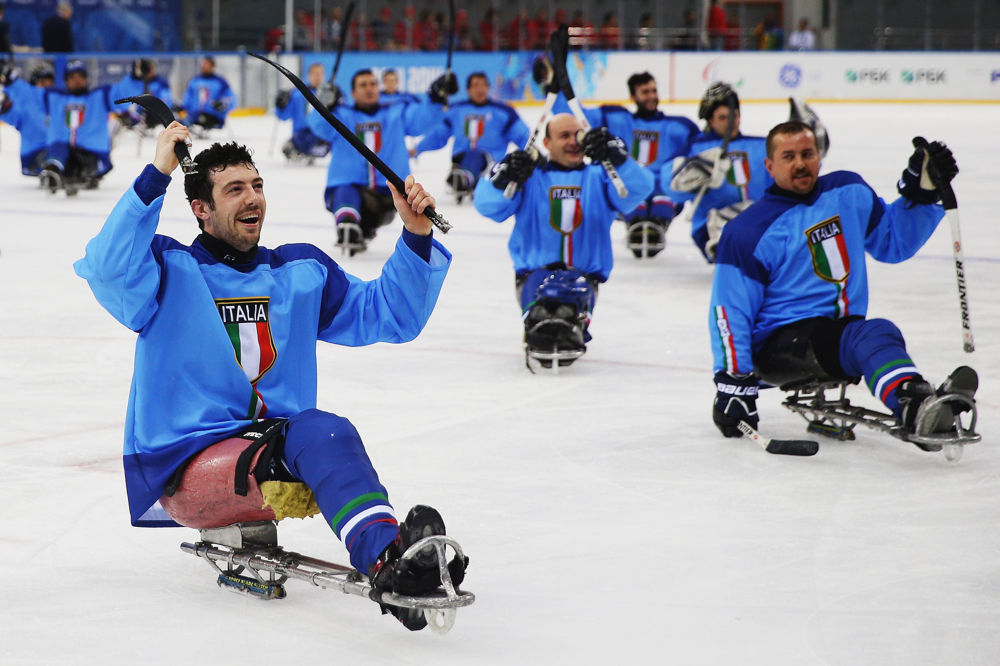 Slovakia and Italy remain undefeated at Beijing 2022 Para Ice Hockey qualifier