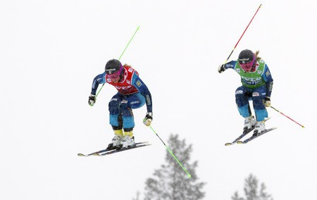 Holmlund delivers home success at Ski Cross World Cup in Idre Fjall