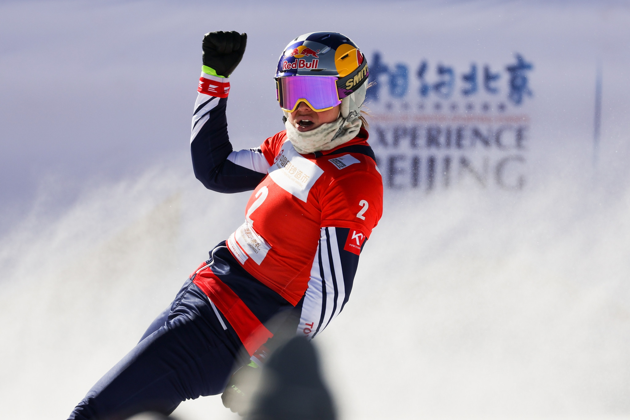 Two-time Olympic medallist Samková wins Snowboard Cross World Cup at Beijing 2022 venue