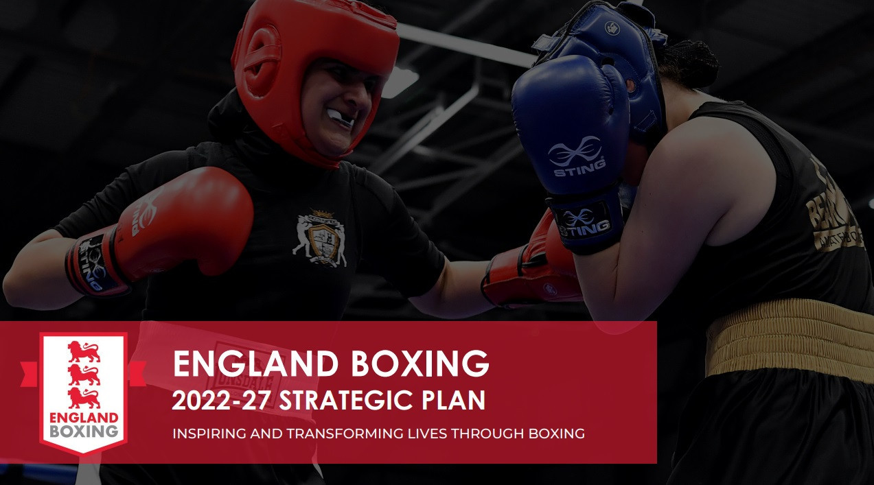 England Boxing's new strategic plan runs from 2022 to 2027 ©England Boxing