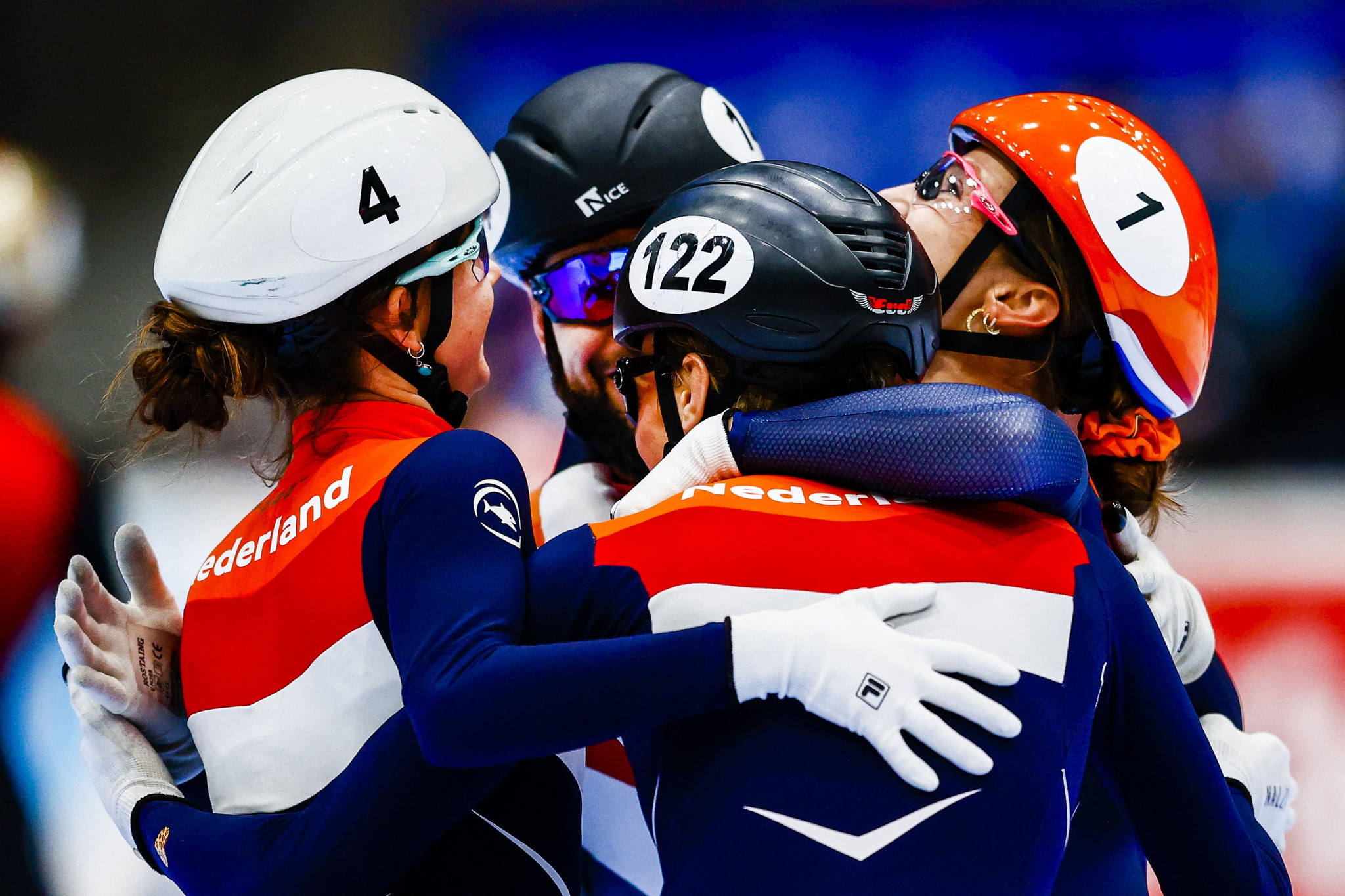 The Netherlands claimed gold today in the mixed 2,000m relay at the Short Track World Cup ©Getty Images