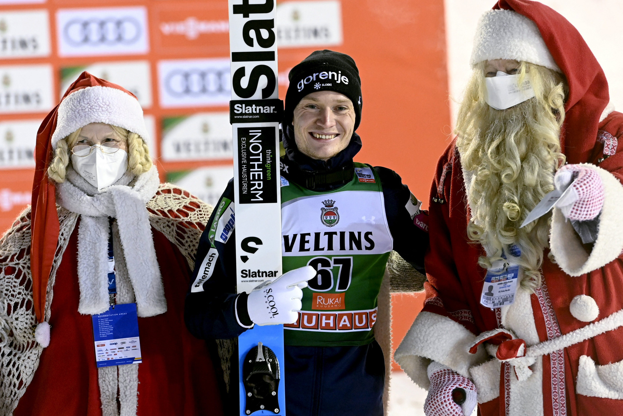 Lanišek claims Ski Jumping World Cup gold on second day in Ruka 