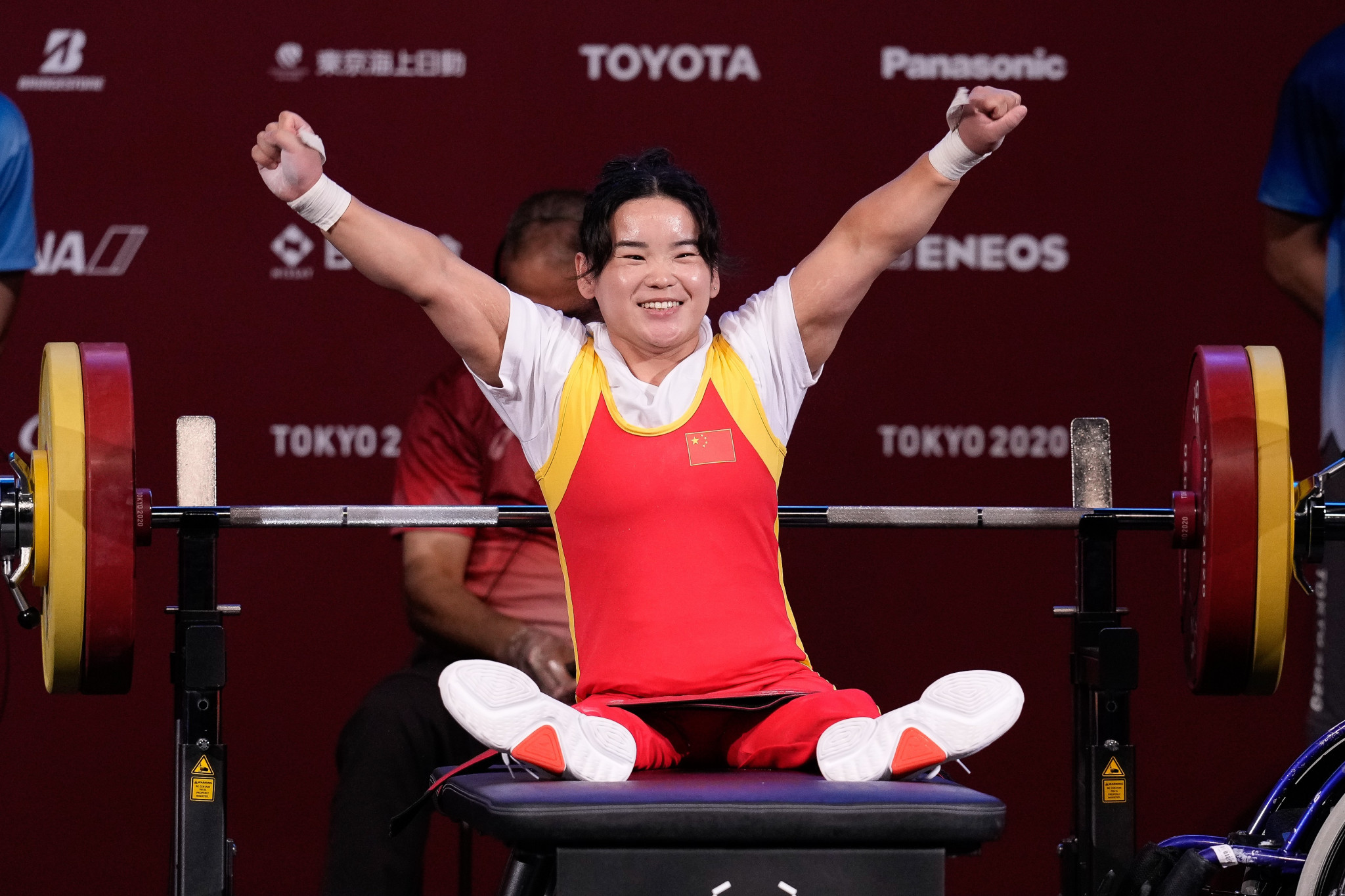 Guo Lingling won the over-86kg title with a world record ©Getty Images