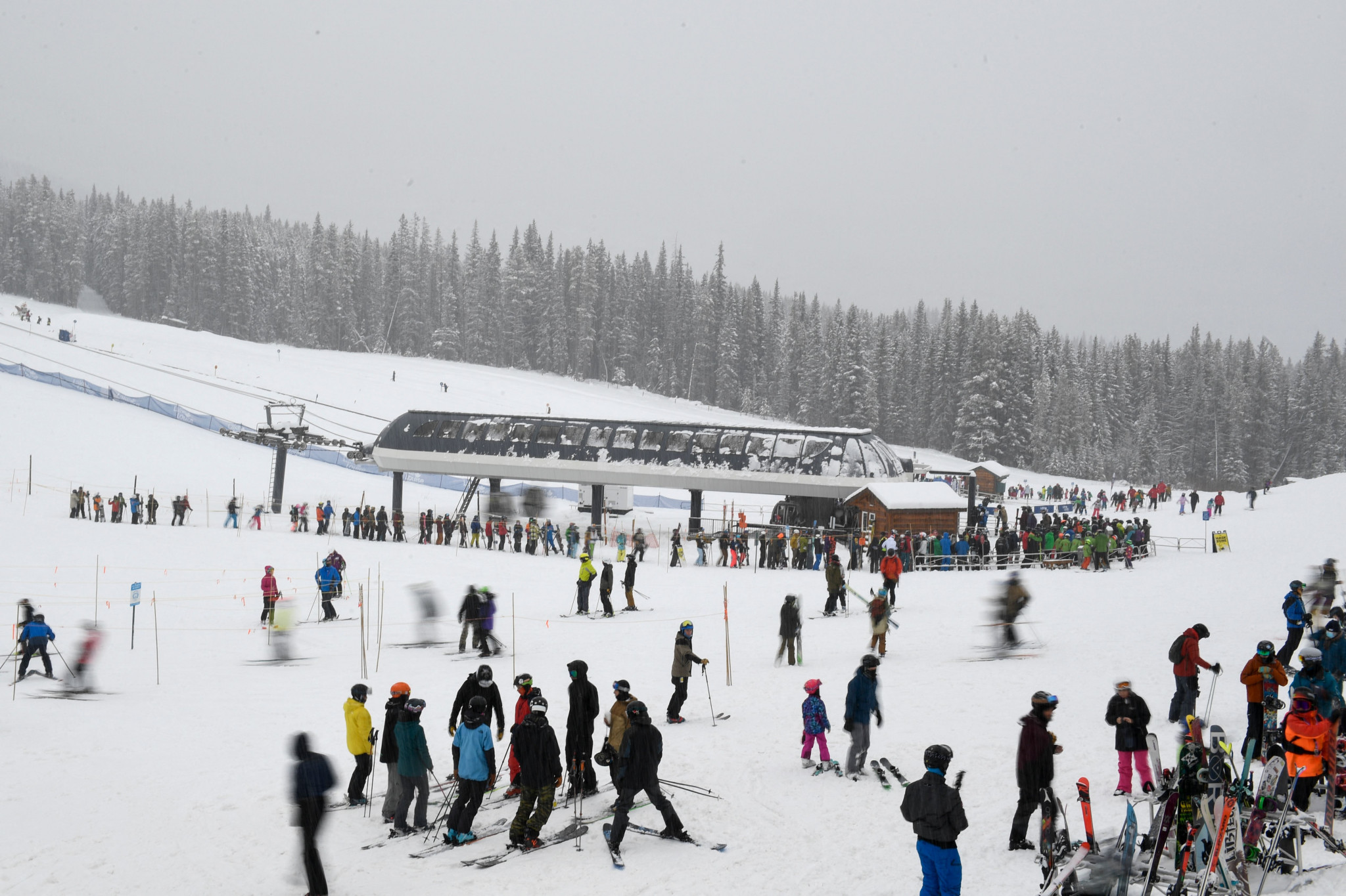 Lake Louise cancelled two of three days of World Cup competition this weekend ©Getty Images