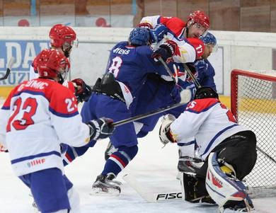 Great Britain claimed a 6-2 win over Serbia in Group G