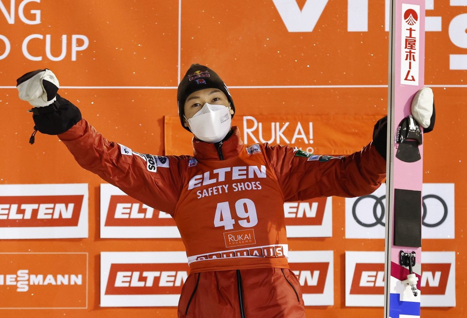 Kobayashi tests positive for COVID-19 day after record-breaking victory in Ruka