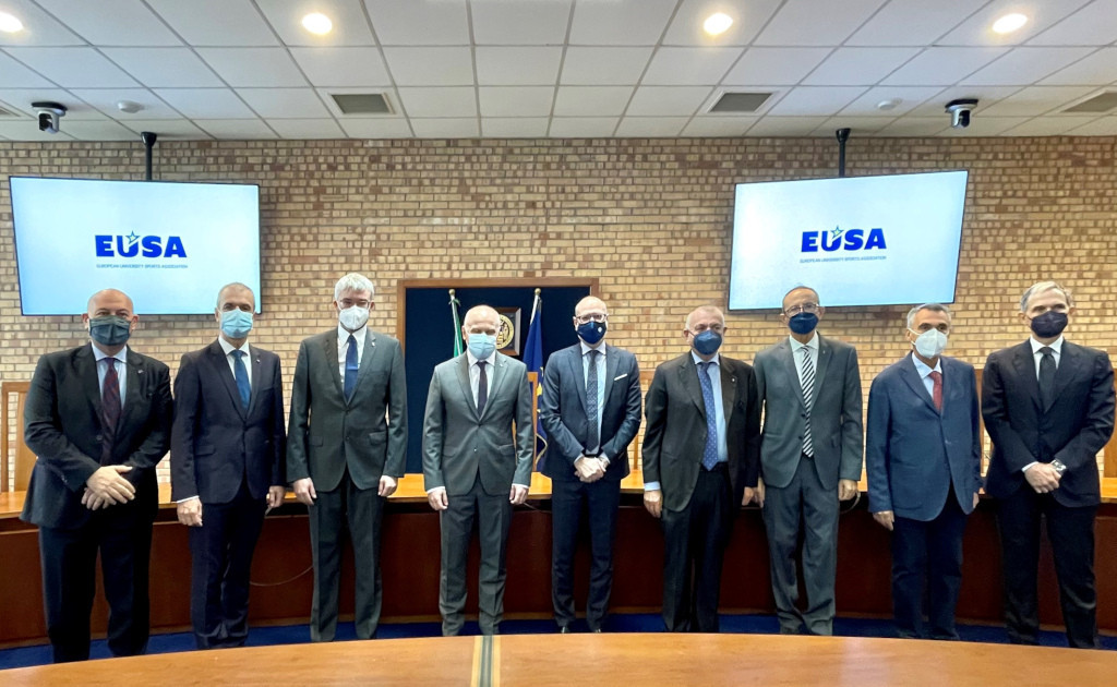 An inspection visit has been made to Salerno as the Italian city bids for the 2026 European Universities Games ©EUSA