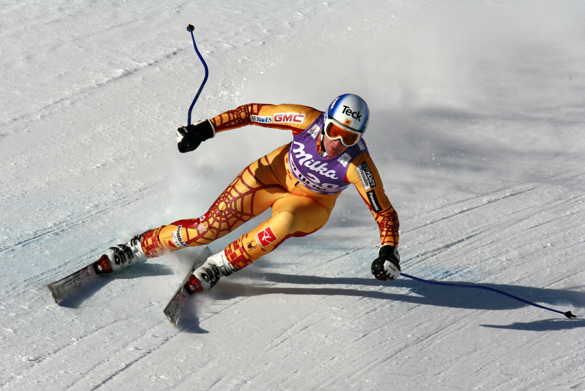 Teck has worked with Alpine Canada by sponsoring athletes such as three-time Olympian Emily Brydon ©Getty Images