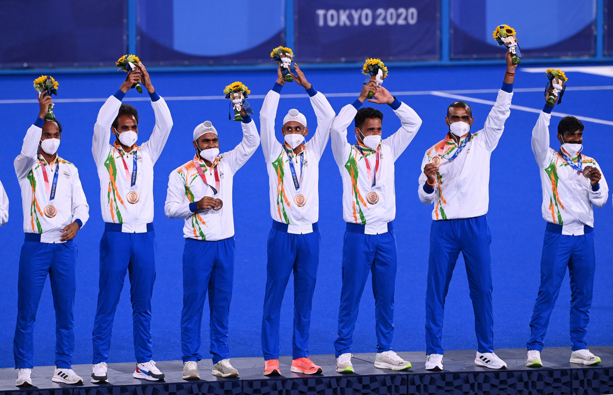 India's squad at the Men's Junior Hockey World Cup features members of the Tokyo 2020 bronze medal winning team ©Getty Images 