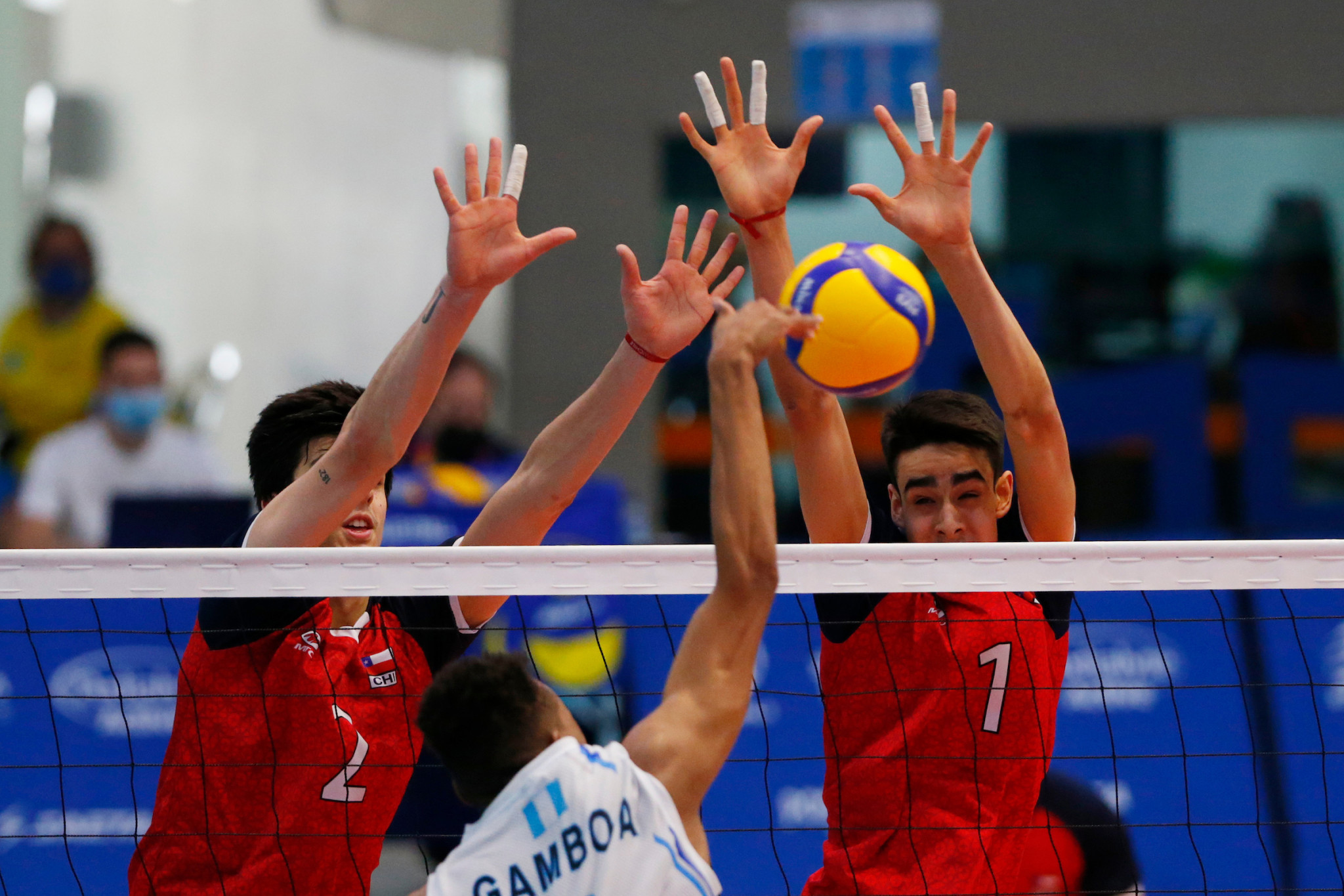 Chile beat Guatemala 3-0 to confirm their seventh place finish in the men's volleyball tournament ©Agencia.Xpress Media