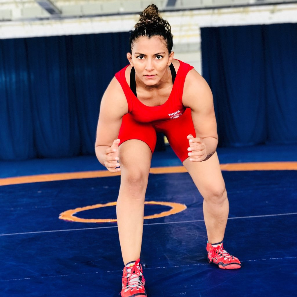 Geeta Phogat was targeting a fourth gold medal at the Commonwealth Wrestling Championships in Pretoria before it was postponed ©Twitter